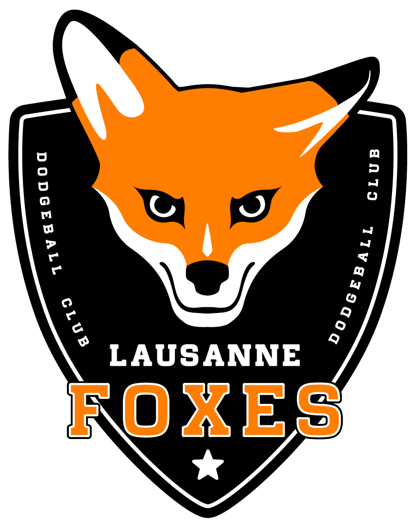 Lausanne Foxes Dodgeball logo